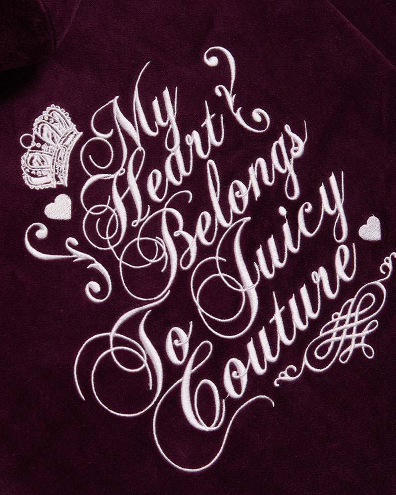JUICY SCRIPT REBELLE ROBYN HOODIE - JCWAS226318-755