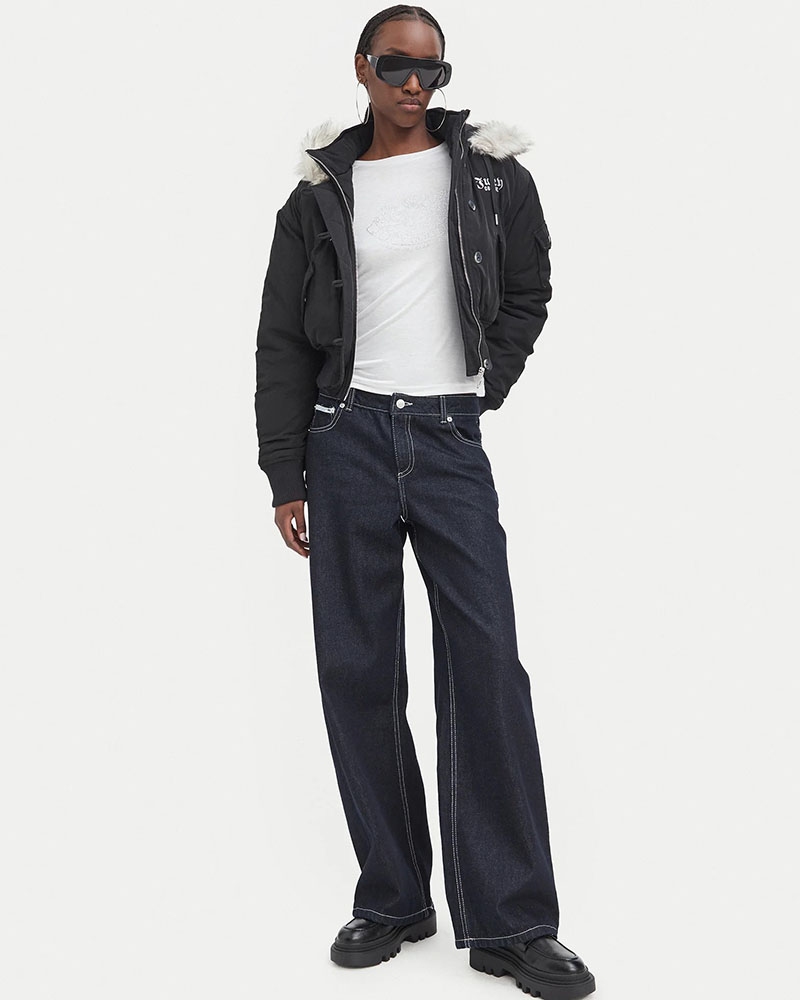 JUICY CAMILLE REBELLE NYLON BOMBER - JCOIJ226553-101