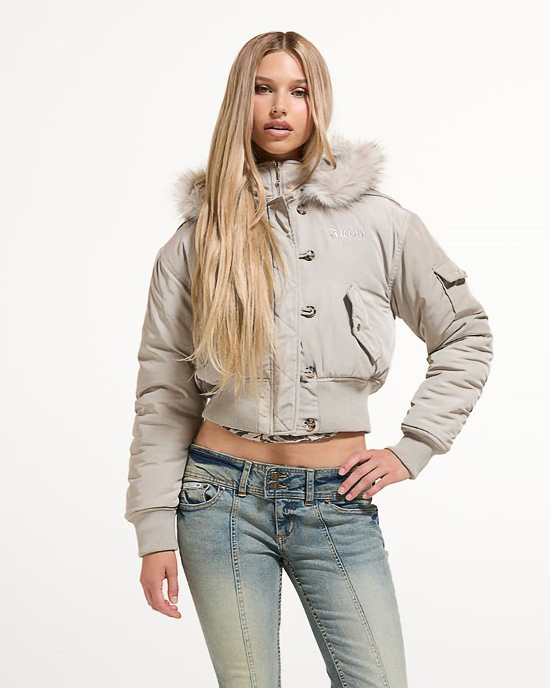 JUICY CAMILLE REBELLE NYLON BOMBER - JCOIJ226553-509