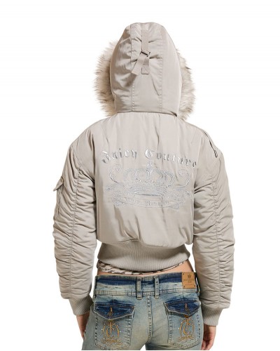 JUICY CAMILLE REBELLE NYLON BOMBER - JCOIJ226553-509