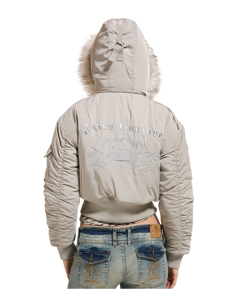 JUICY CAMILLE REBELLE NYLON BOMBER - JCOIJ226553-509