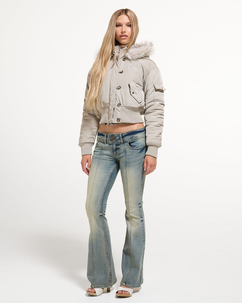 JUICY CAMILLE REBELLE NYLON BOMBER - JCOIJ226553-509