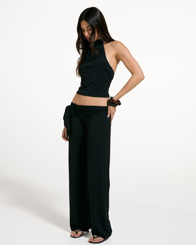 JUICY WESLEY TIE BACK TOP - JCWCT226331-101