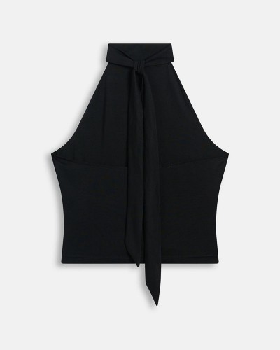 JUICY WESLEY TIE BACK TOP - JCWCT226331-101