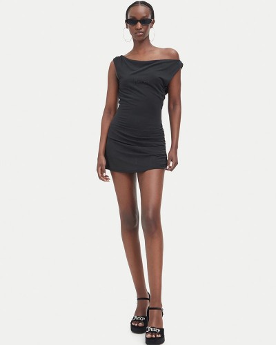 JUICY TORI DRAPE DRESS - JCWED226330-101