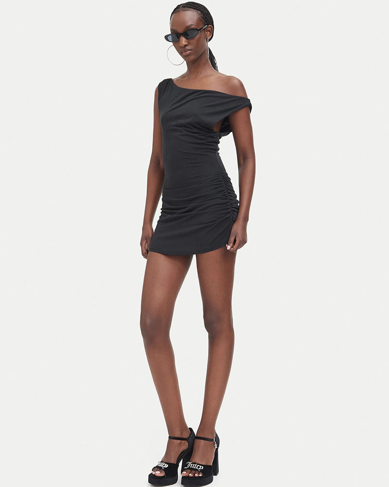 JUICY TORI DRAPE DRESS - JCWED226330-101