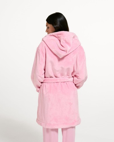 JUICY LOTTLE CREST PLUSH ROBE - JCYRB226857-105