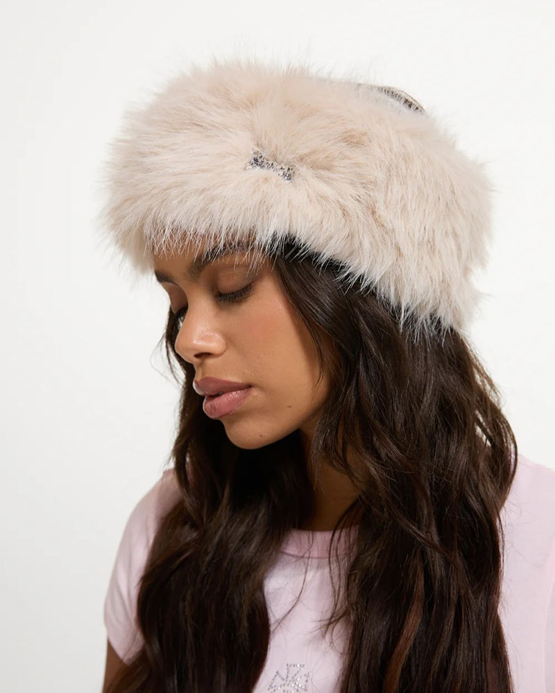 JUICY JUICY FAUX FUR HEADBAND - JCAWH226709-904