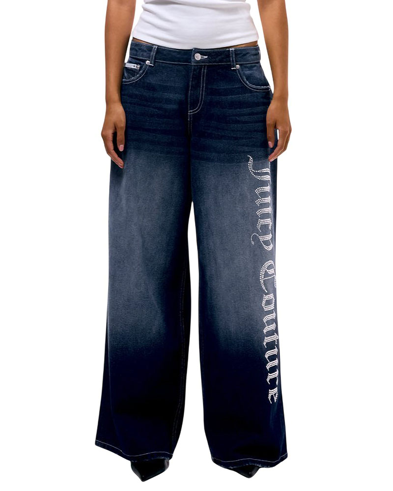 JUICY DIAMANTE WIDE LEG JEAN - JCDJE225952-660 JUICY DIAMANTE WIDE LEG JEAN - JCDJE225952-660