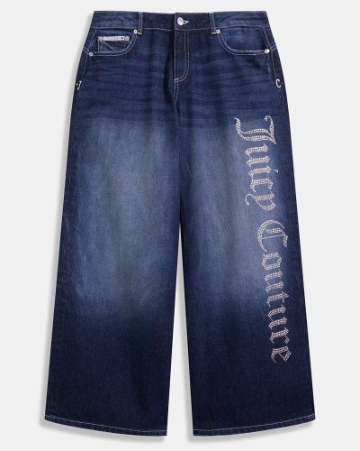 JUICY DIAMANTE WIDE LEG JEAN - JCDJE225952-660 JUICY DIAMANTE WIDE LEG JEAN - JCDJE225952-660