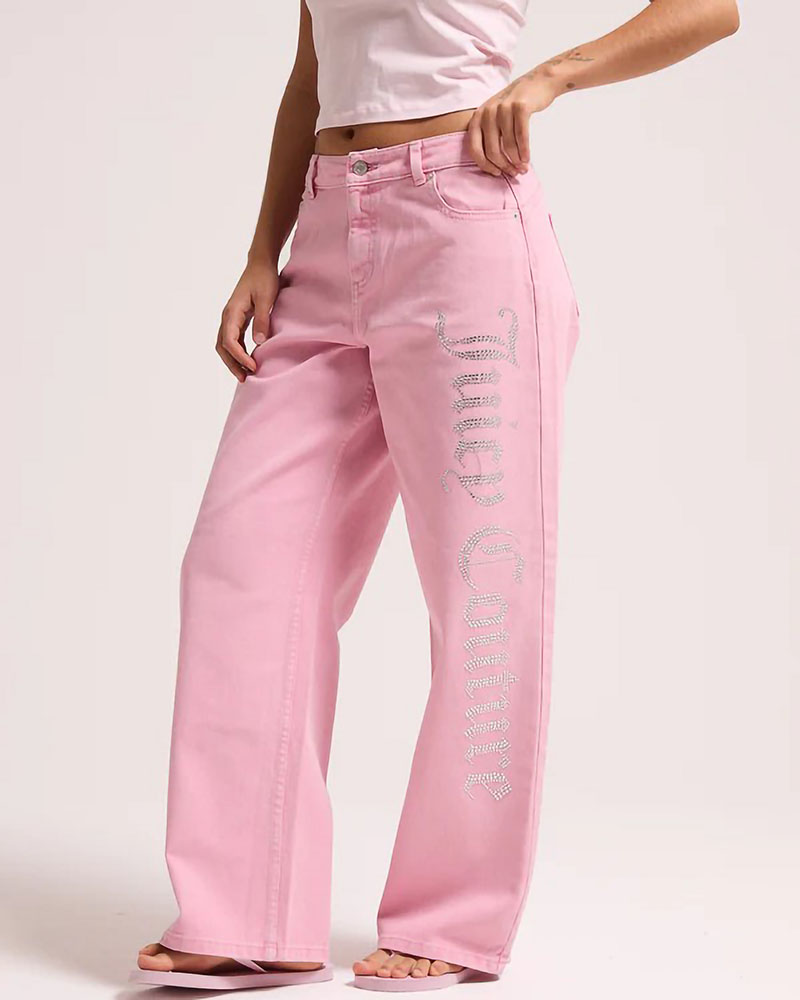 JUICY DIAMANTE WIDE LEG JEAN - JCDJE225952-917