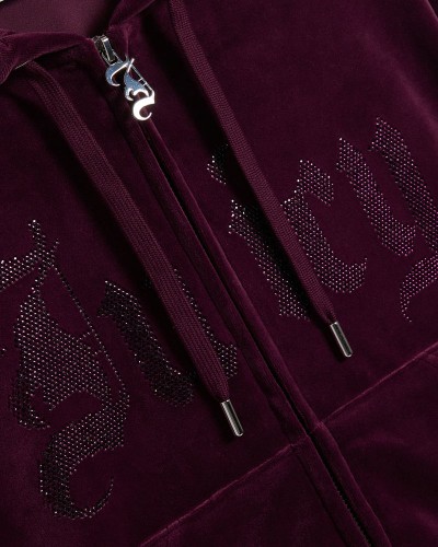 JUICY OLD GOTHIC ICCLE HOODIE - JCWAS226333-755
