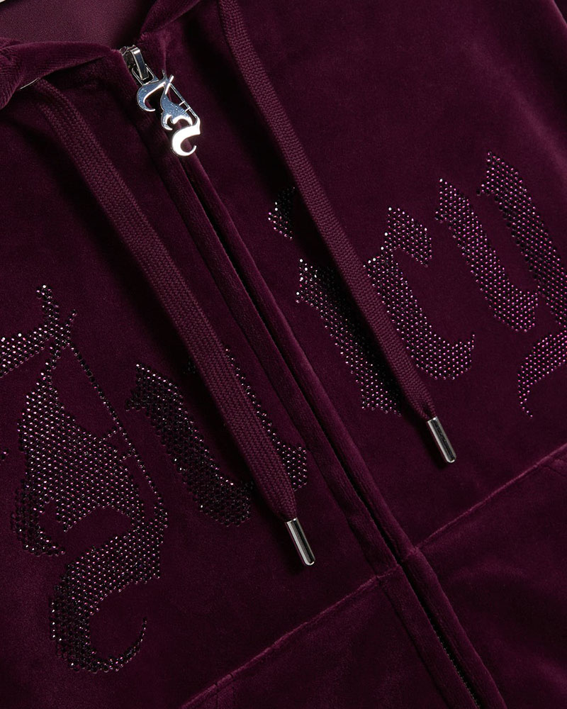 JUICY OLD GOTHIC ICCLE HOODIE - JCWAS226333-755