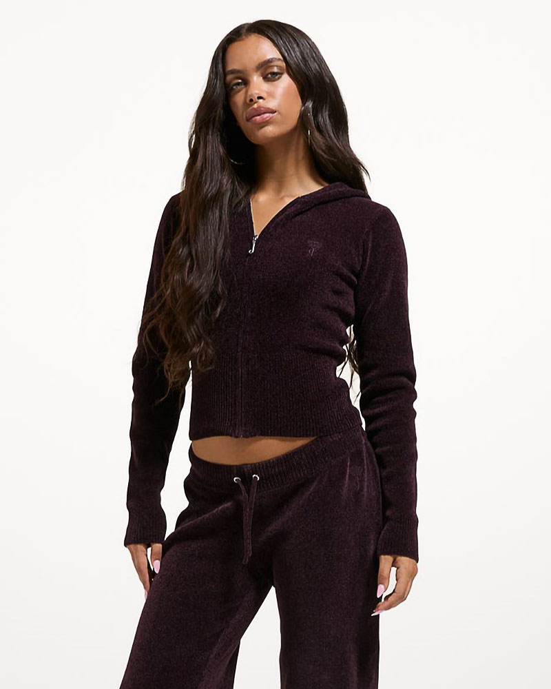 JUICY MAYA KNIT HOODIE - JCWEB005-755