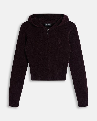 JUICY MAYA KNIT HOODIE - JCWEB005-755