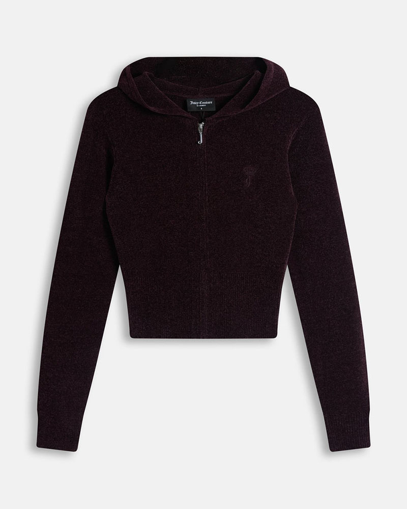 JUICY MAYA KNIT HOODIE - JCWEB005-755