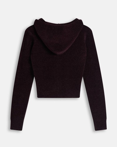 JUICY MAYA KNIT HOODIE - JCWEB005-755