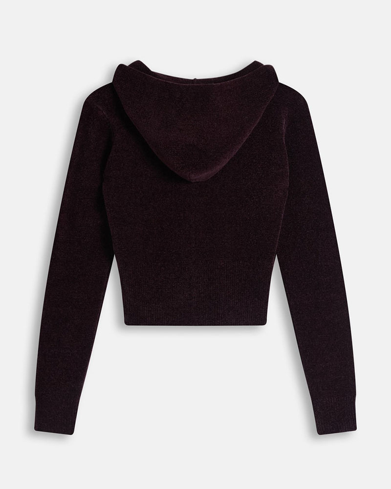 JUICY MAYA KNIT HOODIE - JCWEB005-755