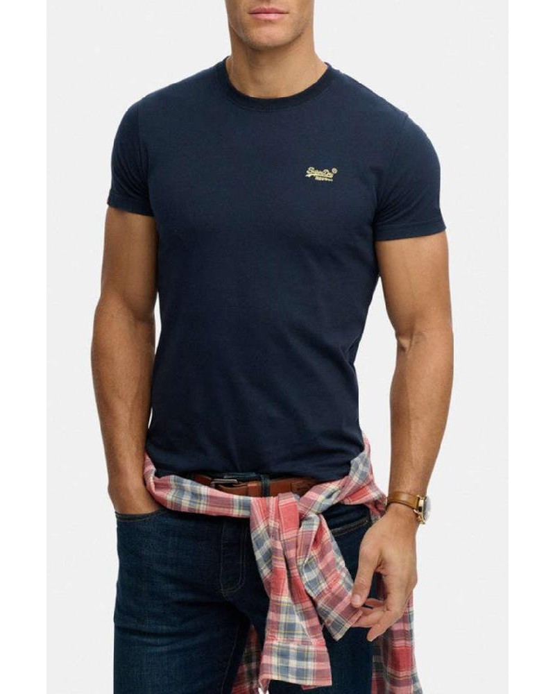 SUPERDRY & CO VINTAGE LOGO EMB TEE ΜΠΛΟΥΖΑ ΑΝΔΡΙΚΟ - SD0APM1011245A000000