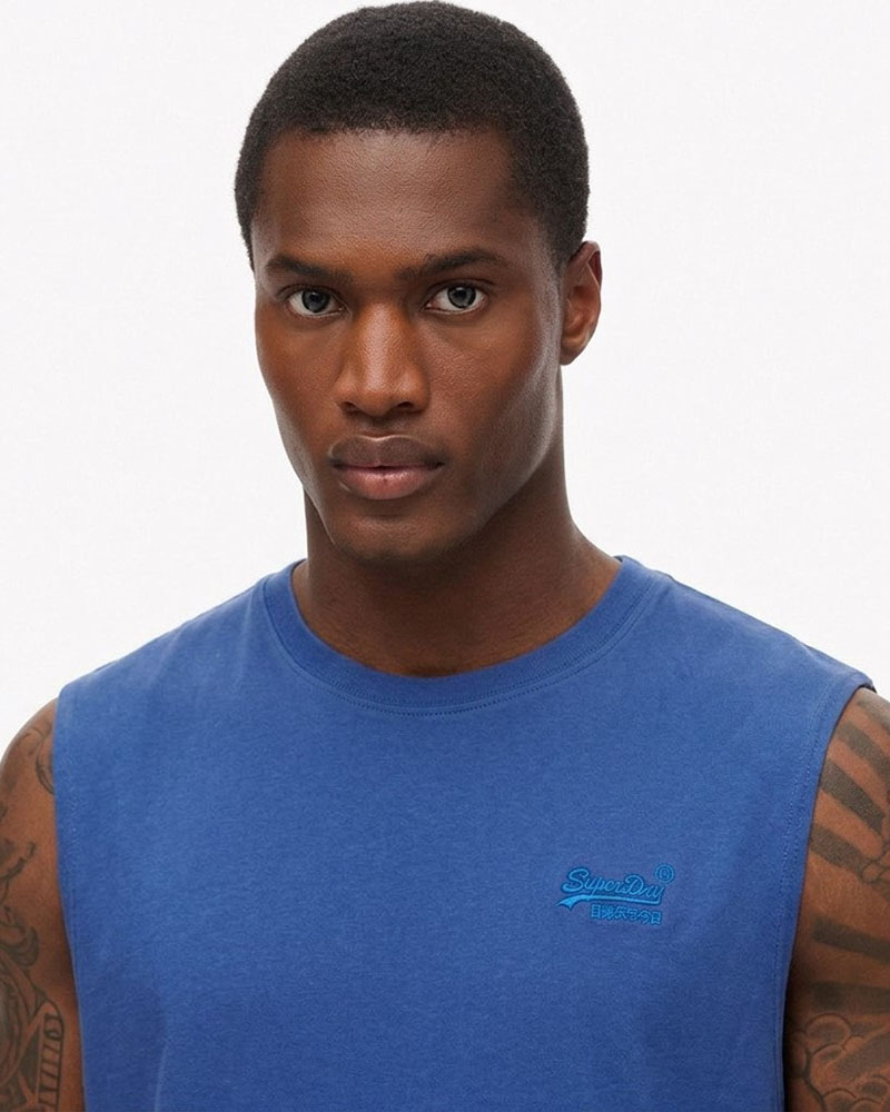 SUPERDRY & CO D2 OVIN ESSENTIAL LOGO TANK UB ΜΠΛΟΥΖΑ ΑΝΔΡΙΚΟ - SD0APM6010820A000000