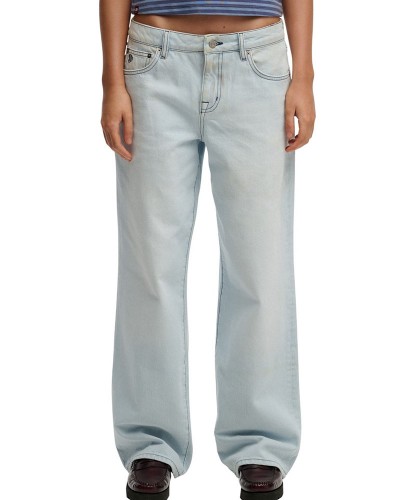 SUPERDRY & CO D1 MID RISE WIDE LEG JEAN ΠΑΝΤΕΛΟΝΙ ΓΥΝΑΙΚΕΙΟ - SD0APW7011267A000000
