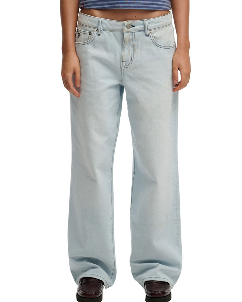 SUPERDRY & CO D1 MID RISE WIDE LEG JEAN ΠΑΝΤΕΛΟΝΙ ΓΥΝΑΙΚΕΙΟ - SD0APW7011267A000000