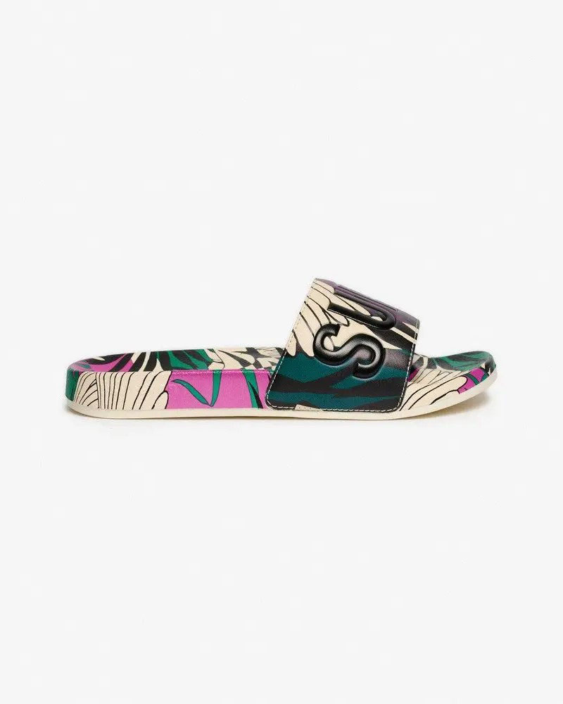 SUPERDRY & CO D4 SDNA PRINTED AOP POOL SLIDE ΠΑΠΟΥΤΣΙ ΓΥΝΑΙΚΕΙΟ - SD0SHWF310248A000000