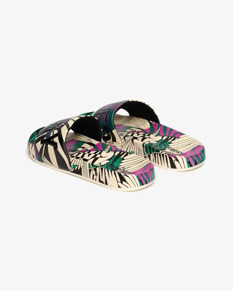 SUPERDRY & CO D4 SDNA PRINTED AOP POOL SLIDE ΠΑΠΟΥΤΣΙ ΓΥΝΑΙΚΕΙΟ - SD0SHWF310248A000000