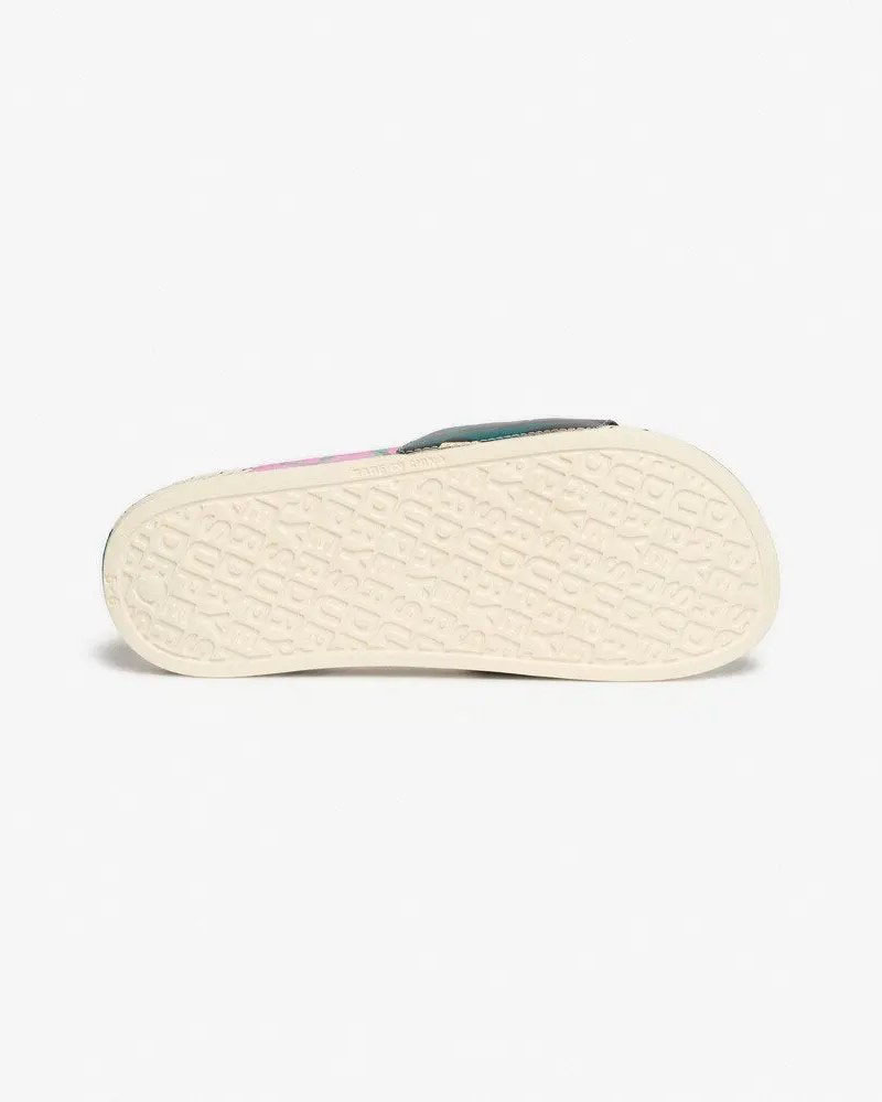 SUPERDRY & CO D4 SDNA PRINTED AOP POOL SLIDE ΠΑΠΟΥΤΣΙ ΓΥΝΑΙΚΕΙΟ - SD0SHWF310248A000000