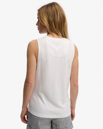 SUPERDRY & CO D2 STUD SCOOP NECK TANK ΜΠΛΟΥΖΑ ΓΥΝΑΙΚΕΙΟ - SD0APW6012265A000000