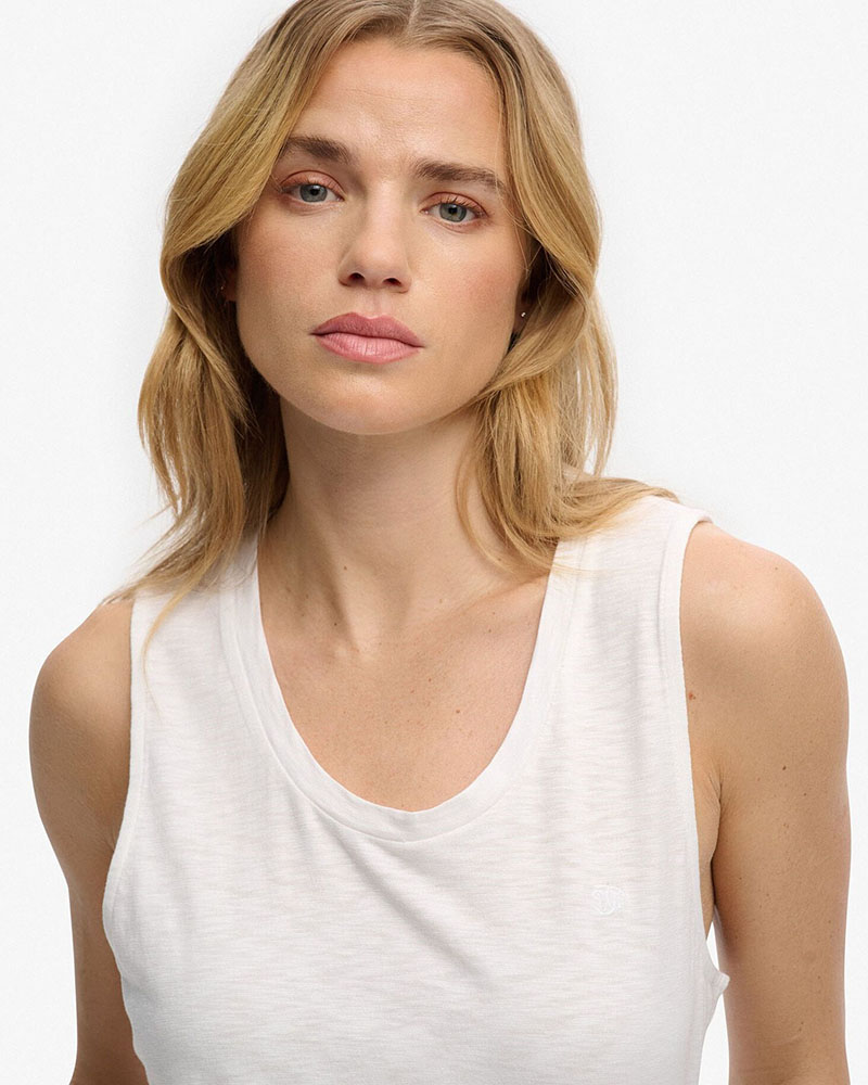 SUPERDRY & CO D2 STUD SCOOP NECK TANK ΜΠΛΟΥΖΑ ΓΥΝΑΙΚΕΙΟ - SD0APW6012265A000000