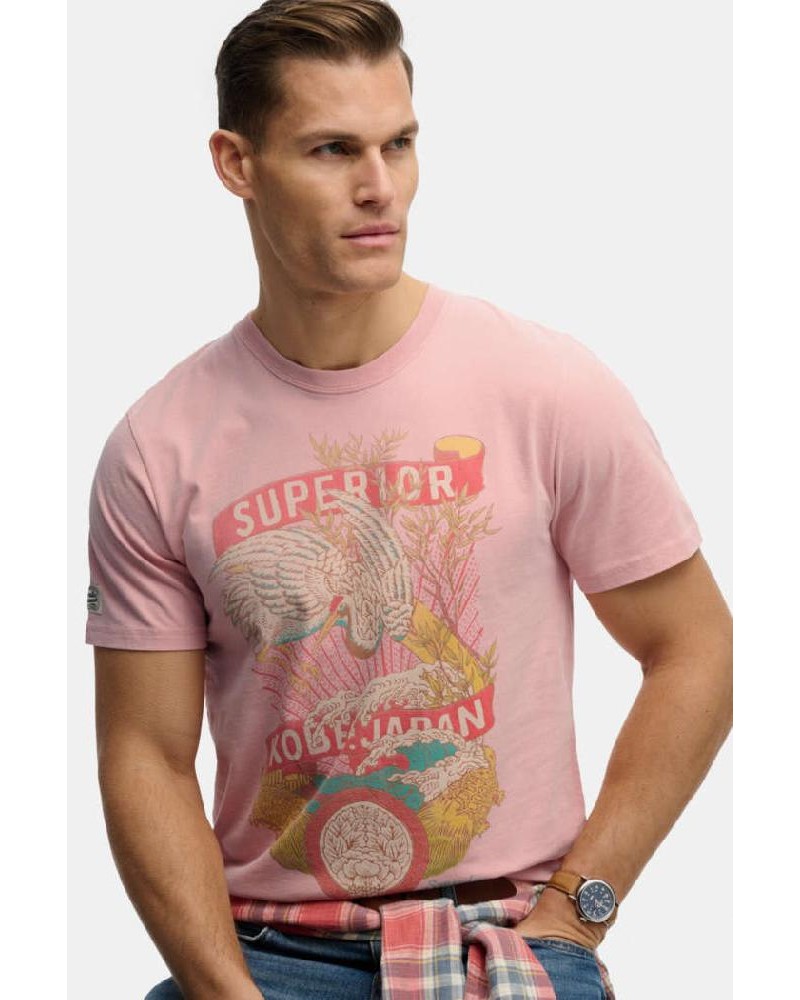 SUPERDRY & CO D3 OVIN TOKYO RELAXED TEE ΜΠΛΟΥΖΑ ΑΝΔΡΙΚΟ - SD0APM1012235A000000