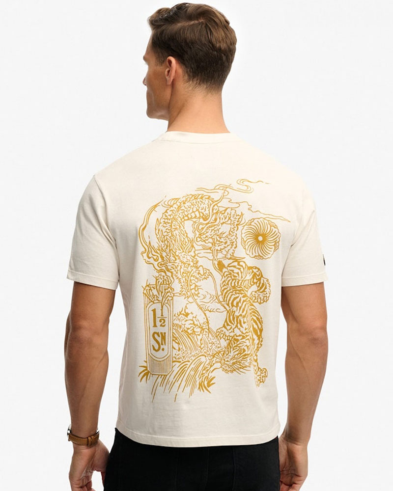 SUPERDRY & CO D2 OVIN TOKYO NARRATIVE LOOSE TEE ΜΠΛΟΥΖΑ ΑΝΔΡΙΚΟ - SD0APM1012248A000000