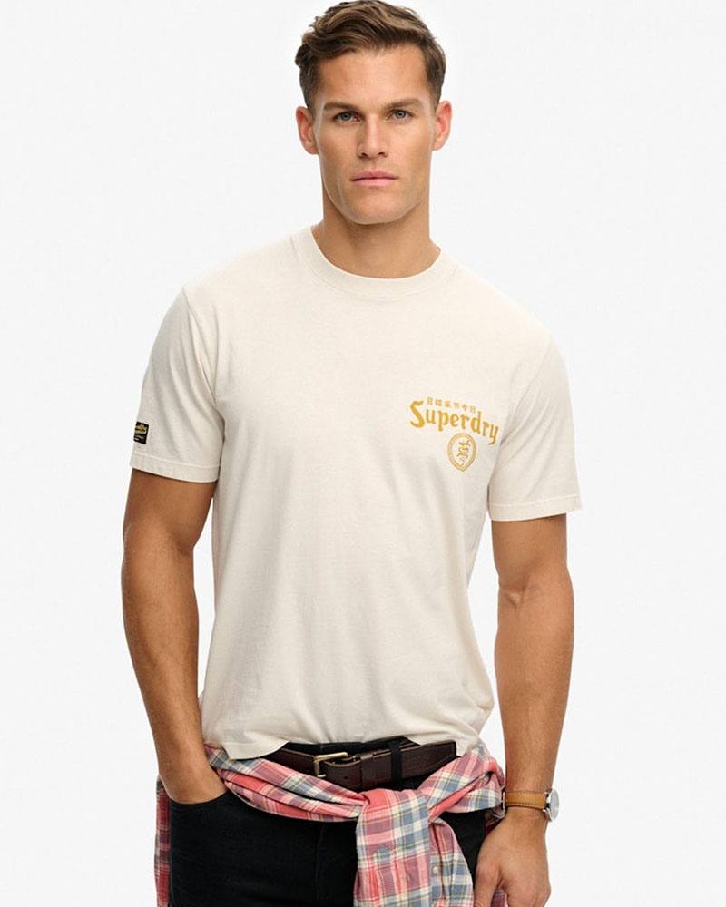 SUPERDRY & CO D2 OVIN TOKYO NARRATIVE LOOSE TEE ΜΠΛΟΥΖΑ ΑΝΔΡΙΚΟ - SD0APM1012248A000000