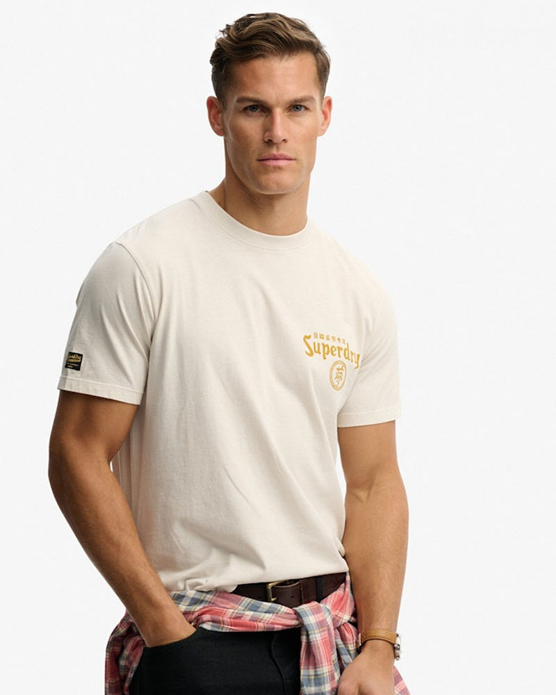 SUPERDRY & CO D2 OVIN TOKYO NARRATIVE LOOSE TEE ΜΠΛΟΥΖΑ ΑΝΔΡΙΚΟ - SD0APM1012248A000000