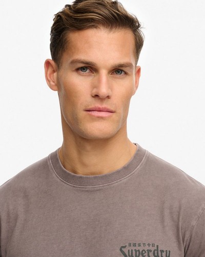 SUPERDRY & CO D2 OVIN TOKYO NARRATIVE LOOSE TEE ΜΠΛΟΥΖΑ ΑΝΔΡΙΚΟ - SD0APM1012248A000000
