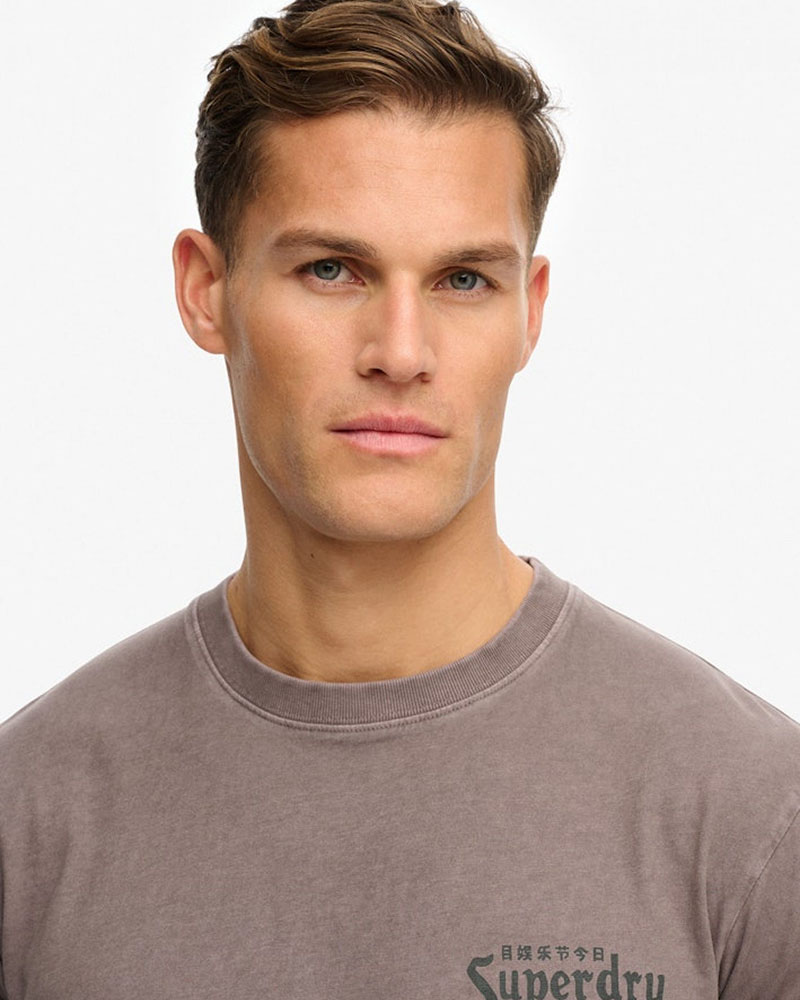 SUPERDRY & CO D2 OVIN TOKYO NARRATIVE LOOSE TEE ΜΠΛΟΥΖΑ ΑΝΔΡΙΚΟ - SD0APM1012248A000000