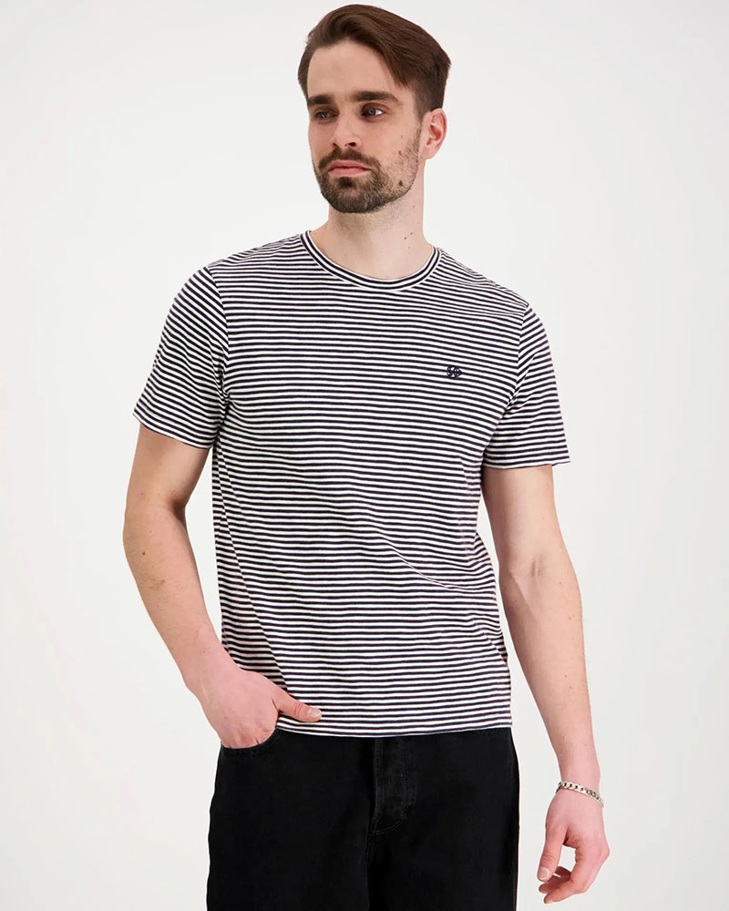 SUPERDRY & CO D2 OVIN CLASSIC ESSENTIAL STRIPE TEE ΜΠΛΟΥΖΑ ΑΝΔΡΙΚΟ - SD0APM1012346A000000