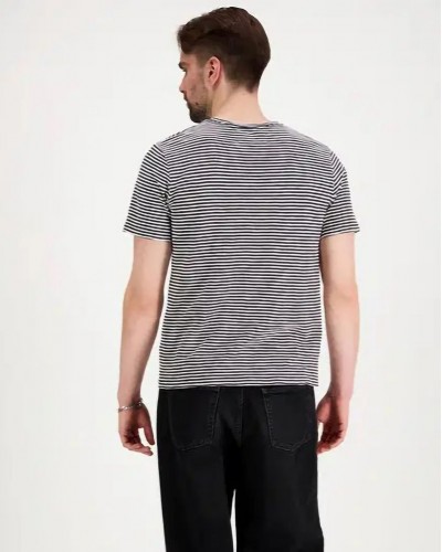 SUPERDRY & CO D2 OVIN CLASSIC ESSENTIAL STRIPE TEE ΜΠΛΟΥΖΑ ΑΝΔΡΙΚΟ - SD0APM1012346A000000