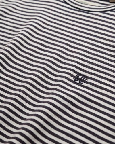 SUPERDRY & CO D2 OVIN CLASSIC ESSENTIAL STRIPE TEE ΜΠΛΟΥΖΑ ΑΝΔΡΙΚΟ - SD0APM1012346A000000