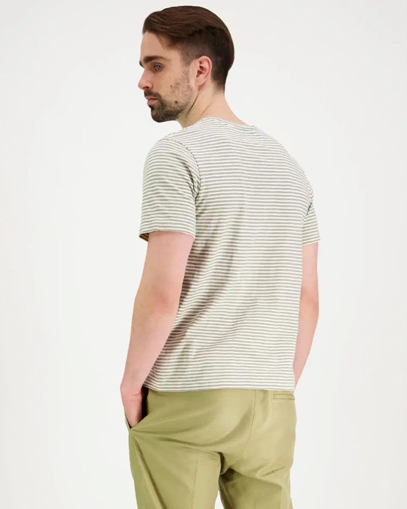 SUPERDRY & CO D2 OVIN CLASSIC ESSENTIAL STRIPE TEE ΜΠΛΟΥΖΑ ΑΝΔΡΙΚΟ - SD0APM1012346A000000