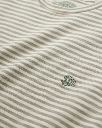 SUPERDRY & CO D2 OVIN CLASSIC ESSENTIAL STRIPE TEE ΜΠΛΟΥΖΑ ΑΝΔΡΙΚΟ - SD0APM1012346A000000