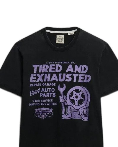 SUPERDRY & CO D1 OVIN LOCAL BUSINESS LOOSE TEE ΜΠΛΟΥΖΑ ΑΝΔΡΙΚΟ - SD0APM1012354A000000