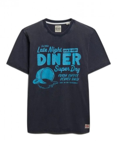 SUPERDRY & CO D1 OVIN LOCAL BUSINESS LOOSE TEE ΜΠΛΟΥΖΑ ΑΝΔΡΙΚΟ - SD0APM1012354A000000