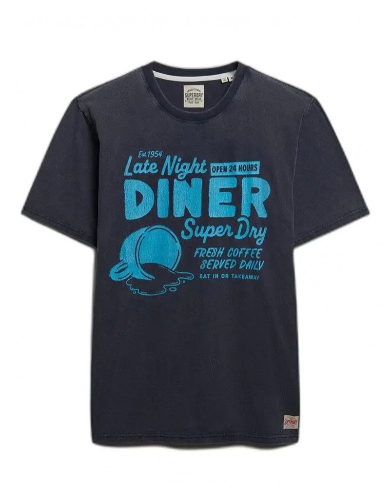SUPERDRY & CO D1 OVIN LOCAL BUSINESS LOOSE TEE ΜΠΛΟΥΖΑ ΑΝΔΡΙΚΟ - SD0APM1012354A000000