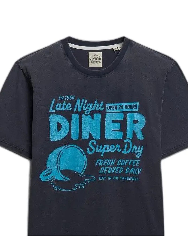 SUPERDRY & CO D1 OVIN LOCAL BUSINESS LOOSE TEE ΜΠΛΟΥΖΑ ΑΝΔΡΙΚΟ - SD0APM1012354A000000