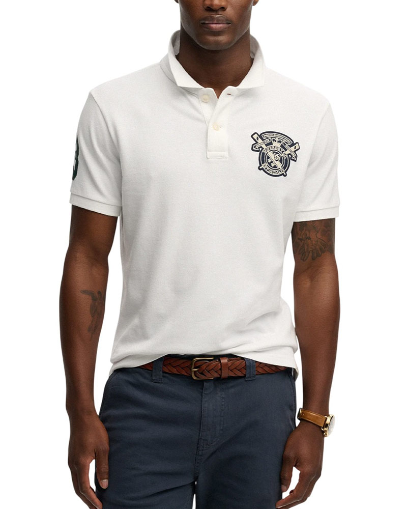SUPERDRY & CO D2 CREST POLO ΜΠΛΟΥΖΑ ΑΝΔΡΙΚΟ - SD0APM1110466A000000