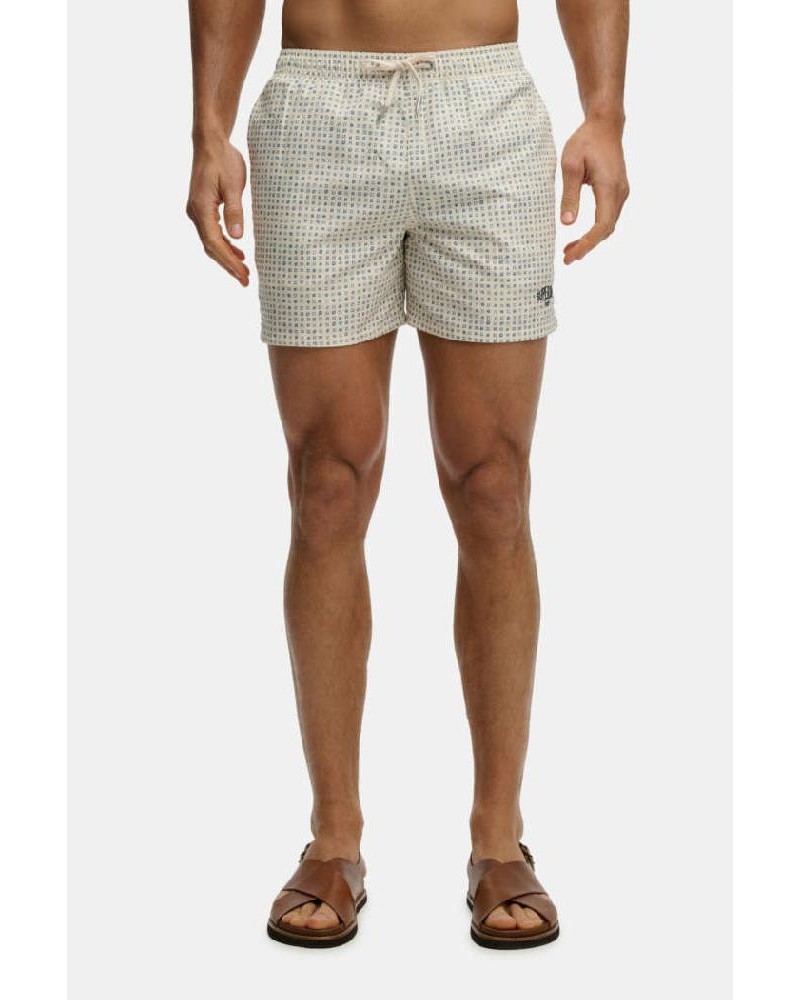 SUPERDRY & CO D3 STUD PREMIUM PRINTED 15 SWIM SHORT ΜΑΓΙΟ ΑΝΔΡΙΚΟ - SD0APM3010262A000000