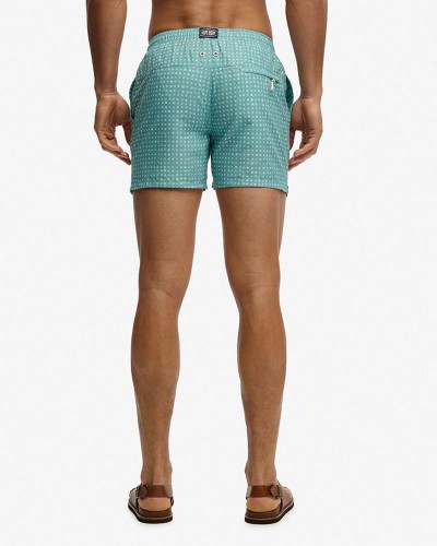 SUPERDRY & CO D3 STUD PREMIUM PRINTED 15 SWIM SHORT ΜΑΓΙΟ ΑΝΔΡΙΚΟ - SD0APM3010262A000000