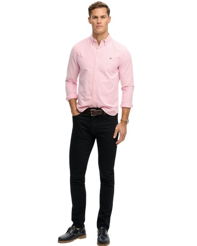 SUPERDRY & CO D2 STUD PREPPY OXFORD S/S SHIRT ΠΟΥΚΑΜΙΣΟ ΑΝΔΡΙΚΟ - SD0APM4011101A000000